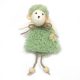 Húsvéti dekoráció figura (zöld bárány bézs virággal)  -  vásároljon online minőségi fajátékokat