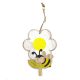 Tavaszi dekorációs figura (virág, levelén méhecske)  -  vásároljon online minőségi fajátékokat