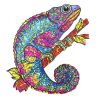 Fa puzzle, színes A3 méretű (kaméleon)  -  vásároljon online minőségi fajátékokat