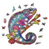 Fa puzzle, színes A3 méretű (kaméleon)  -  vásároljon online minőségi fajátékokat