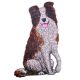 Fa puzzle, színes A3 méretű (kutya)  -  vásároljon online minőségi fajátékokat