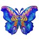 Fa puzzle, színes A3 méretű (pillangó)  -  vásároljon online minőségi fajátékokat