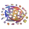 Fa puzzle, színes A3 méretű (hal)  -  vásároljon online minőségi fajátékokat