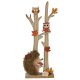 Őszi dekorációs figura (fa őszi levelekkel, sünivel)  -  vásároljon online minőségi fajátékokat