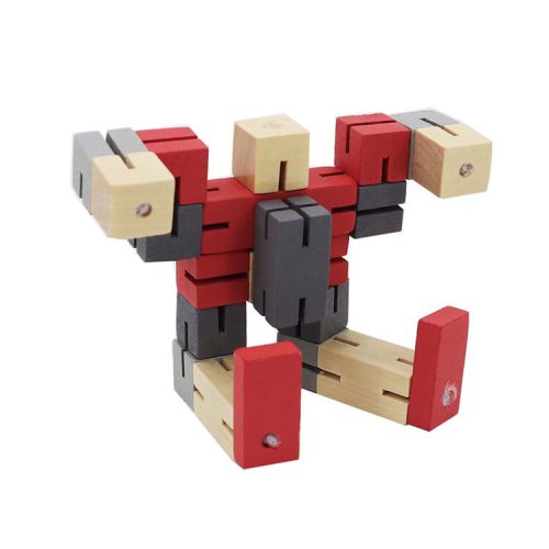 Flexibilis robot figura (piros)  -  vásároljon online minőségi fajátékokat