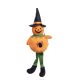 Halloween dekorációs figura (narancssárga tök, pókkal a hasán)  -  vásároljon online minőségi fajátékokat