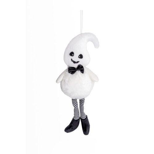 Halloween dekorációs figura (szellem, fekete csokornyakkendőben)  -  vásároljon online minőségi fajátékokat