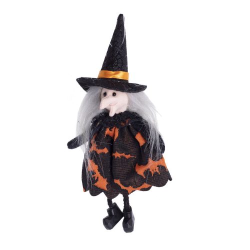 Halloween dekorációs figura (boszorkány, fekete ruhában)  -  vásároljon online minőségi fajátékokat