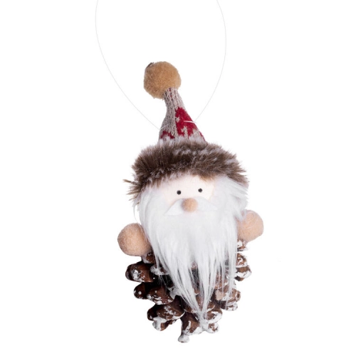 Karácsonyi dekoráció (angyal arany csizmával)