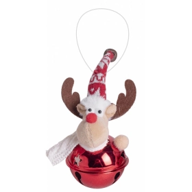 Karácsonyi dekoráció (angyal arany csizmával)