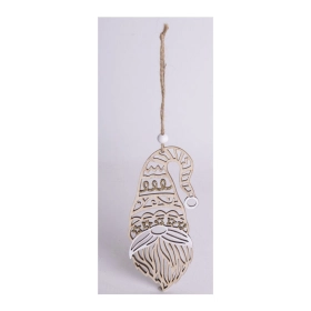 Karácsonyi dekoráció (angyal arany csizmával)