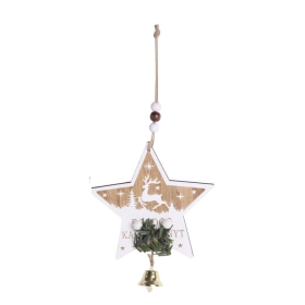 Karácsonyi dekoráció (angyal arany csizmával)