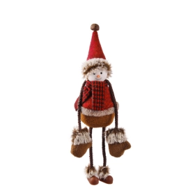 Karácsonyi dekoráció (angyal arany csizmával)