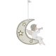 Karácsonyi dekoráció (fehér hold, angyal kürttel)  -  vásároljon online minőségi fajátékokat