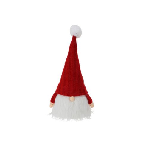Karácsonyi orrtörp LED világítással (piros sapkában, 23 cm)  -  vásároljon online minőségi fajátékokat