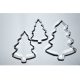 Karácsonyi kiszúró forma szett (fenyőfa, 3 méretben)  -  vásároljon online minőségi fajátékokat