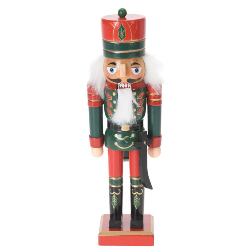 Diótörő (piros nadrágban, karddal, 15 cm -  vásároljon online minőségi fajátékokat