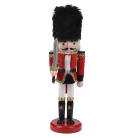 Diótörő (karddal, fehér nadrágban, 25 cm -  vásároljon online minőségi fajátékokat