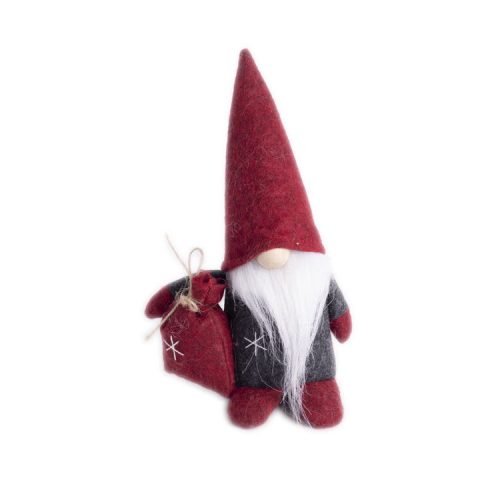 Karácsonyi dekoráció filc, nagy (orrszakáll zsákkal)  -  vásároljon online minőségi fajátékokat
