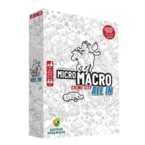 MicroMacro Crime City: All in társasjáték  -  vásároljon online minőségi fajátékokat