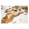 Fa  világtérkép kirakó (130x70 cm)  -  vásároljon online minőségi fajátékokat