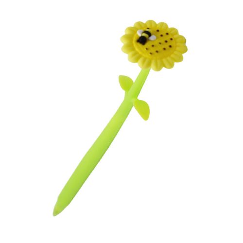 Zselés toll (sárga virág méhecskével)