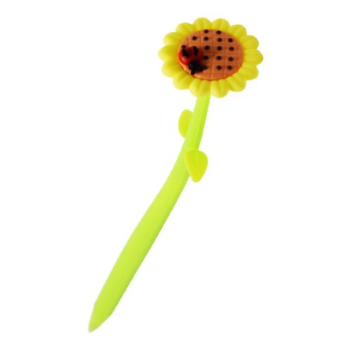 Zselés toll (sárga virág katicával)