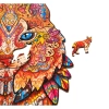 Fa puzzle, színes A5 méretű 93 db -  vásároljon online minőségi fajátékokat