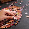 Fa puzzle, színes A5 méretű 93 db -  vásároljon online minőségi fajátékokat