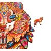 Fa puzzle, színes A4 méretű 122 db -  vásároljon online minőségi fajátékokat