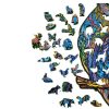 Fa puzzle, színes A5 méretű 100 db -  vásároljon online minőségi fajátékokat
