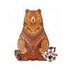 Fa puzzle, színes A5 méretű 100 db -  vásároljon online minőségi fajátékokat