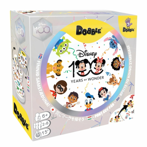 Dobble Disney – 100. évfordulós kiadás  -  vásároljon online minőségi fajátékokat