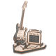3D modell - elektromos gitár