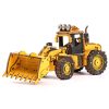 3D modell - tolólapos traktor, sárga