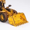 3D modell - tolólapos traktor, sárga