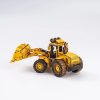 3D modell - tolólapos traktor, sárga