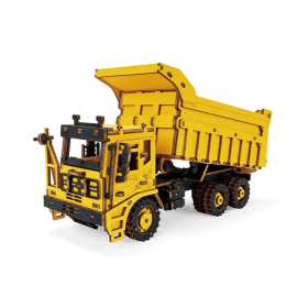 3D modell - dömper sárga