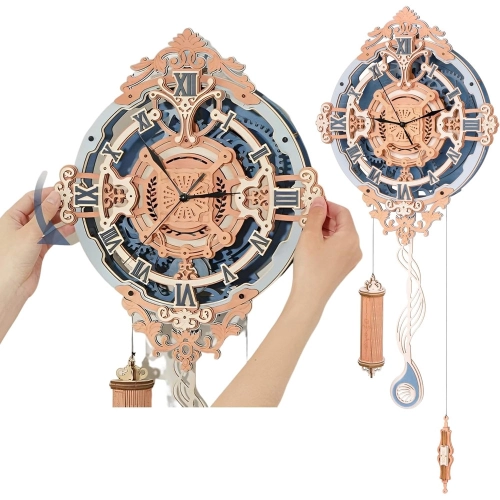 ROKR 3D fa puzzle – Romantikus hangulatú falióra