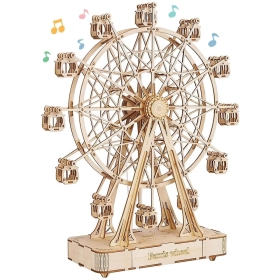 Rolife 3D fa puzzle – Óriáskerék zenedoboz