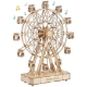 Rolife 3D fa puzzle – Óriáskerék zenedoboz