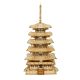 3D modell - 5 emeletes pagoda
