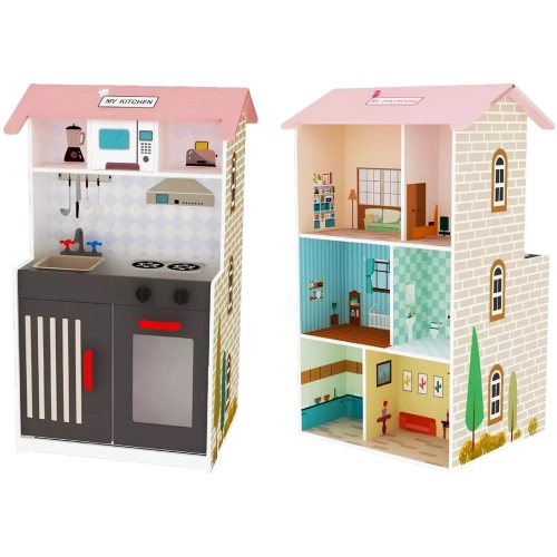 Játékkonyha - sütő, mosogató, mikro egyben 