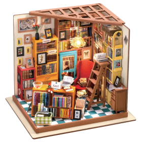 Rolife miniház – Sam könyvtárszobája