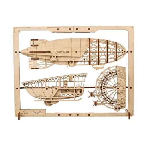 UGEARS Zeppelin 2.5D puzzle  -  vásároljon online minőségi fajátékokat