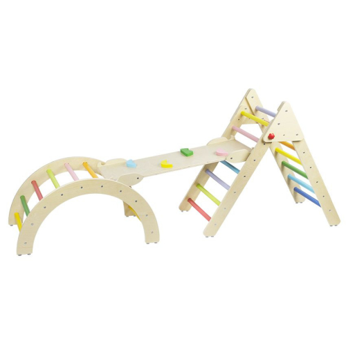 Fa beltéri mászóka (3 részes)