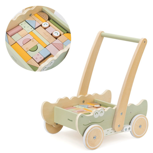 Járásfejlesztő kocsi - krokodilos (PolarB)