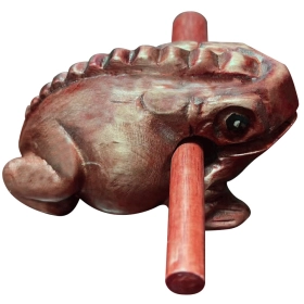 Hangot adó figura (béka)