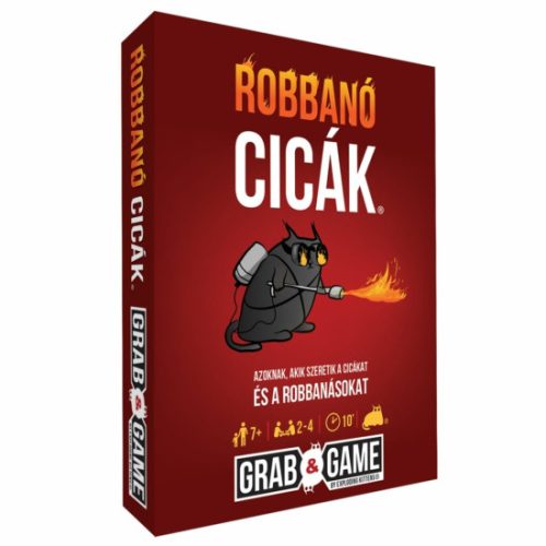 Robbanó cicák, mini - Parti Társasjáték