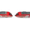 Dickie Toys Piros Motorvonat